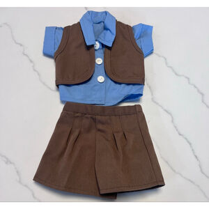 Doll Clothes for 18” American Girl Doll Brownie Girl Scout Outfit